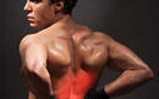 После тренировки сильно болят мышцы спины