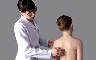 У 10 летнего ребенка болит спина