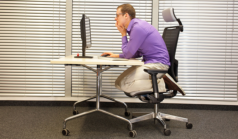 сидячая работа