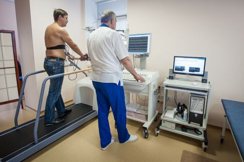 Проверка работы сердца с нагрузкой