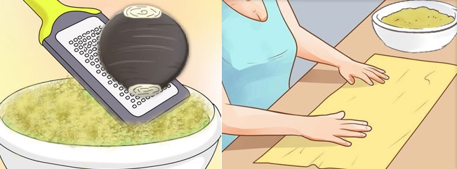 Компресс из редьки