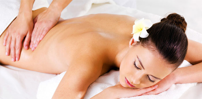 Массаж поясничного отдела