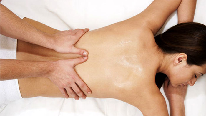 Расслабляющий массаж спины