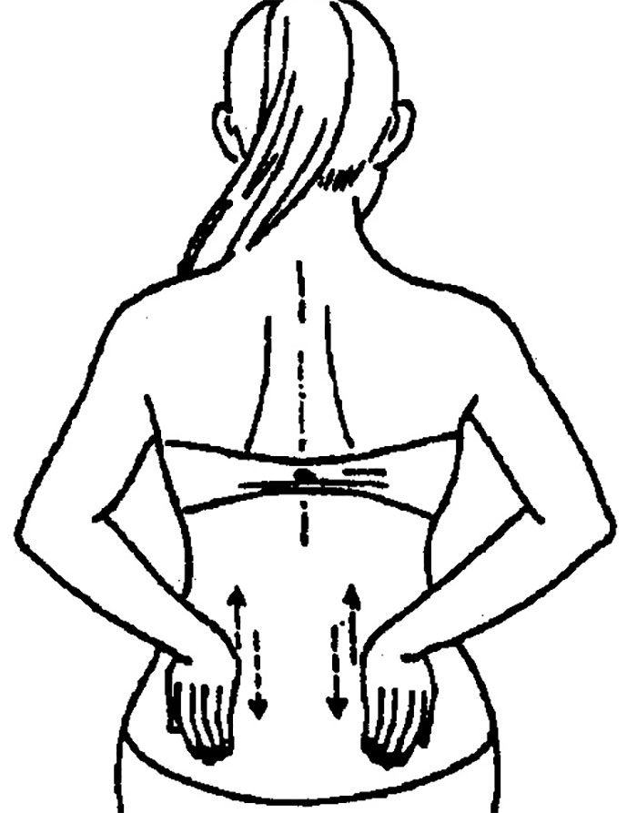 Свмомассаж поясницы