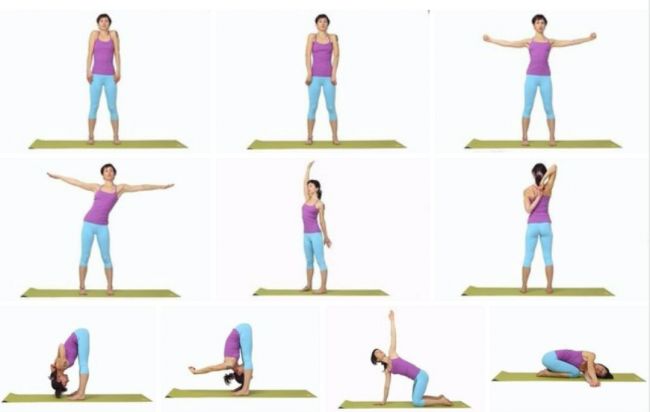 Упражнения йоги для плечевых суставов